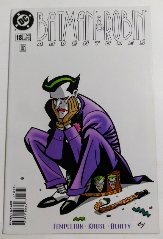 The Batman and Robin Adventures #18 (9.0-9.2) Joker App High Grade DC