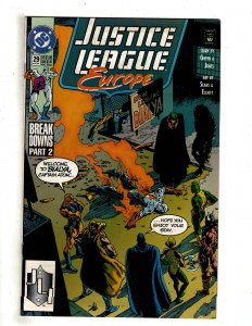 Justice League Europe #29 (1991) DC Comic Superman Flash OF7