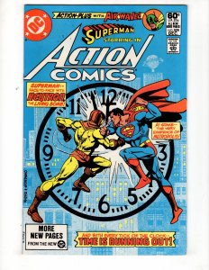 Action Comics #526 (VF/NM) 1981 NEUTRON, THE LIVING BOBMB !!!!!!!!  / ID#731