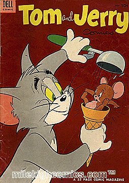 TOM AND JERRY (1948 Series)  (DELL) #120 Good Comics Book