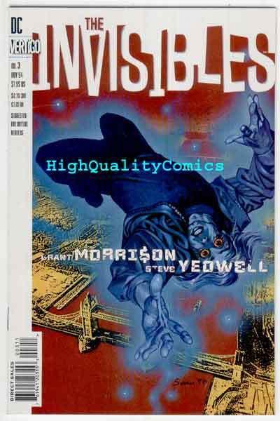 INVISIBLES #3,Grant Morrison,NM/M,Vertigo,1994,Volume 1