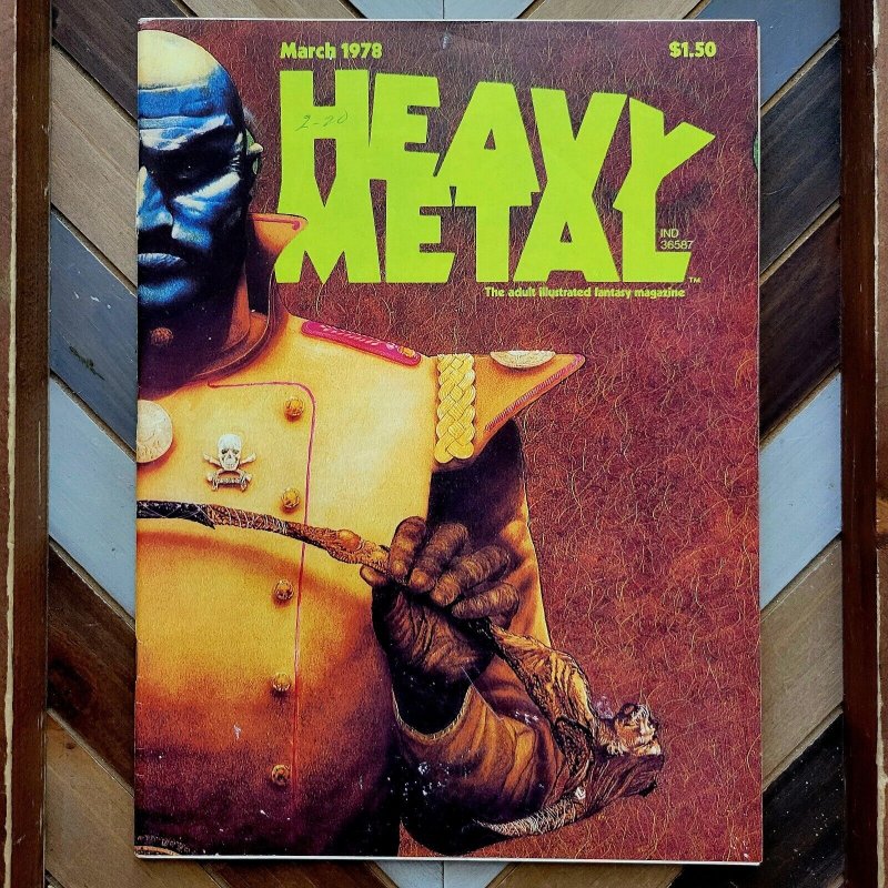 HEAVY METAL VOL. 1 #12 FN (HM 1978) Sharp! MOEBIUS, Corben, GRAY MORROW