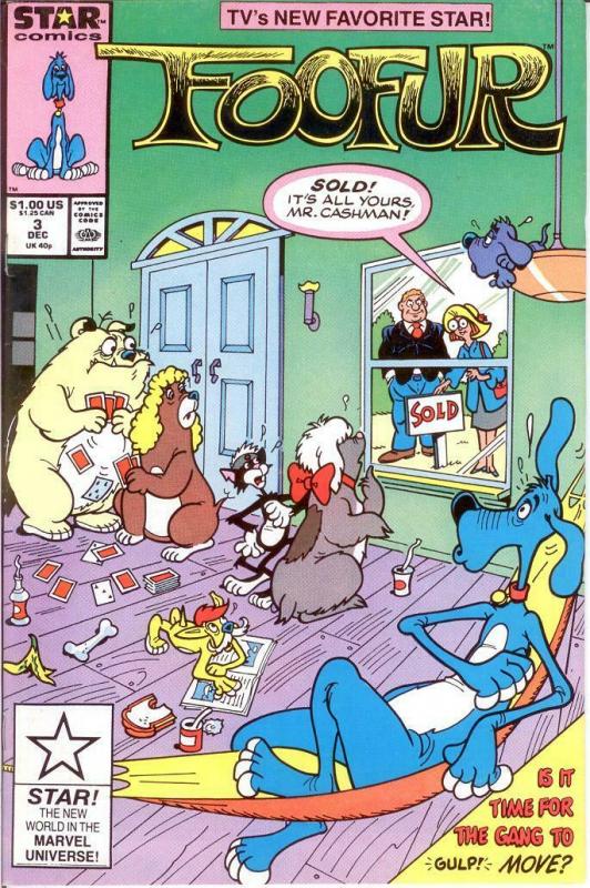 FOO FUR 3 Dec. 1987 COMICS BOOK