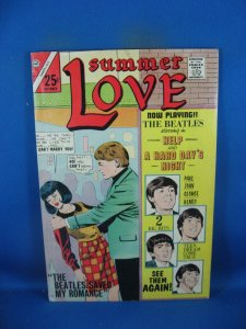 SUMMER LOVE 1 F+ BEATLES CHARLTON 1966 ROMANCE