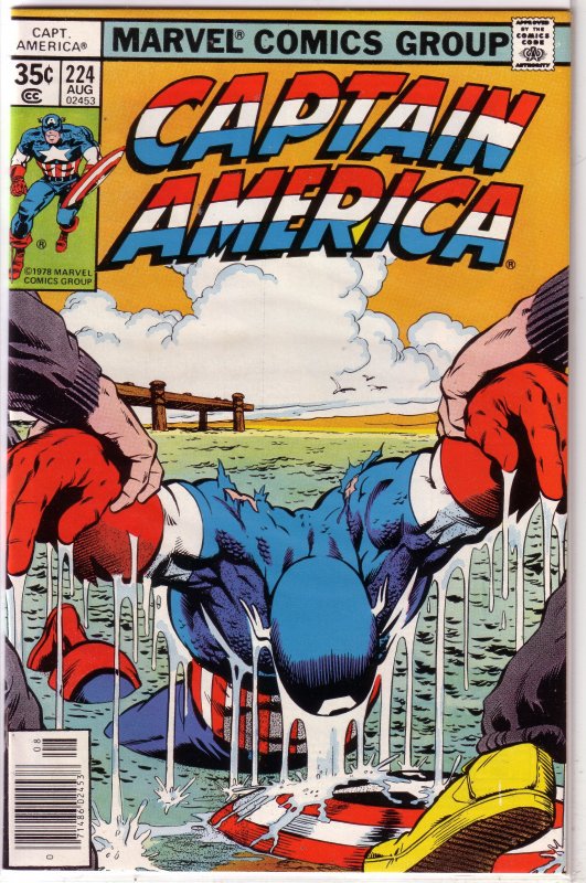 Captain America   vol. 1   #224 VF