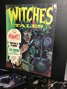 Witches Tales vol 2; #1 (1970) affordable grade Decapitation, horror! VG+ Wow!