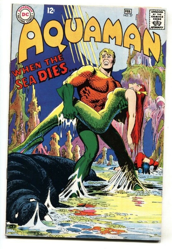 Aquaman 37 Silver Age Dc 1st Appearance Of Scavenger Comic Book 1968 Comic Books Silver Age Aquaman Hipcomic