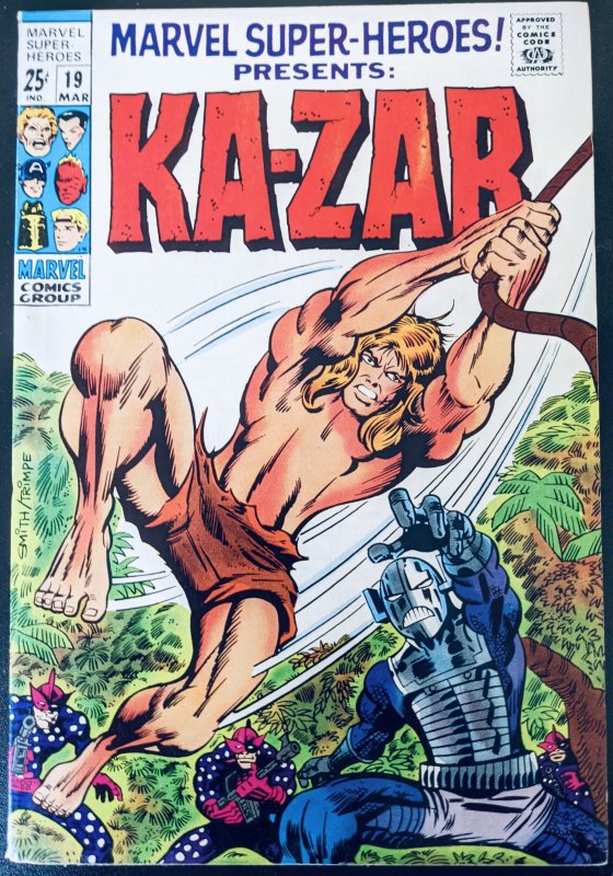 Marvel Super-Heroes #19 (1969) Kazar