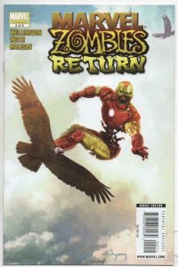 MARVEL ZOMBIES RETURN #2, Iron Man, NM-, Arthur Suydam, 2009, Iron Man