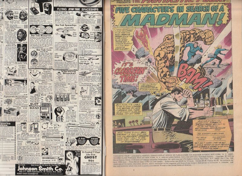 Fantastic Four(vol. 1 ) # 169  Power Man Amok !