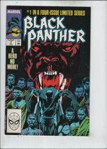 Black Panther #1-4 Set 1988 