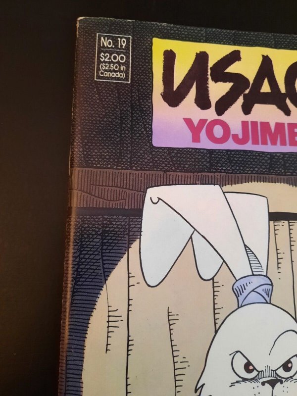 Usagi Yojimbo #19 1989 Fantagraphics Stan Sakai Nilson Groundthumper NICE!