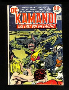 Kamandi, The Last Boy on Earth #10 Killer Germ! Jack Kirby Cover!