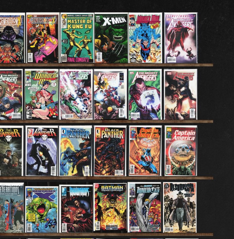 Huge Lot 150+ Comics with The Mighty Avengers, Generation X & More!