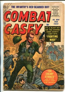 COMBAT CASEY #29 ATLAS WAR HERO SERIES 1956 POWELL ART FR/G