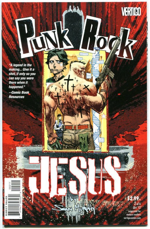 PUNK ROCK JESUS #2, VF+, Sean Murphy, 1st, 2012, more Vertigo in store