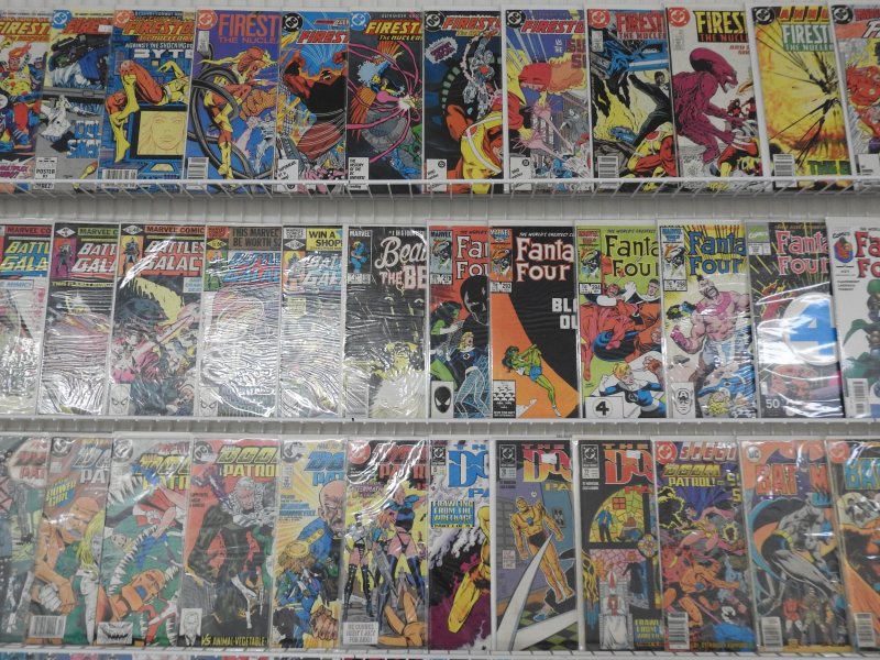 Huge Lot of 150+ Comics W/ Fantastic Four, Batman, Flash Avg. VF- Condition!