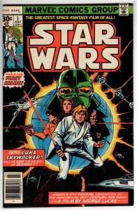 Star Wars #1 Second Print 30-Cent Cover (1977) 9.0 VF/NM 418