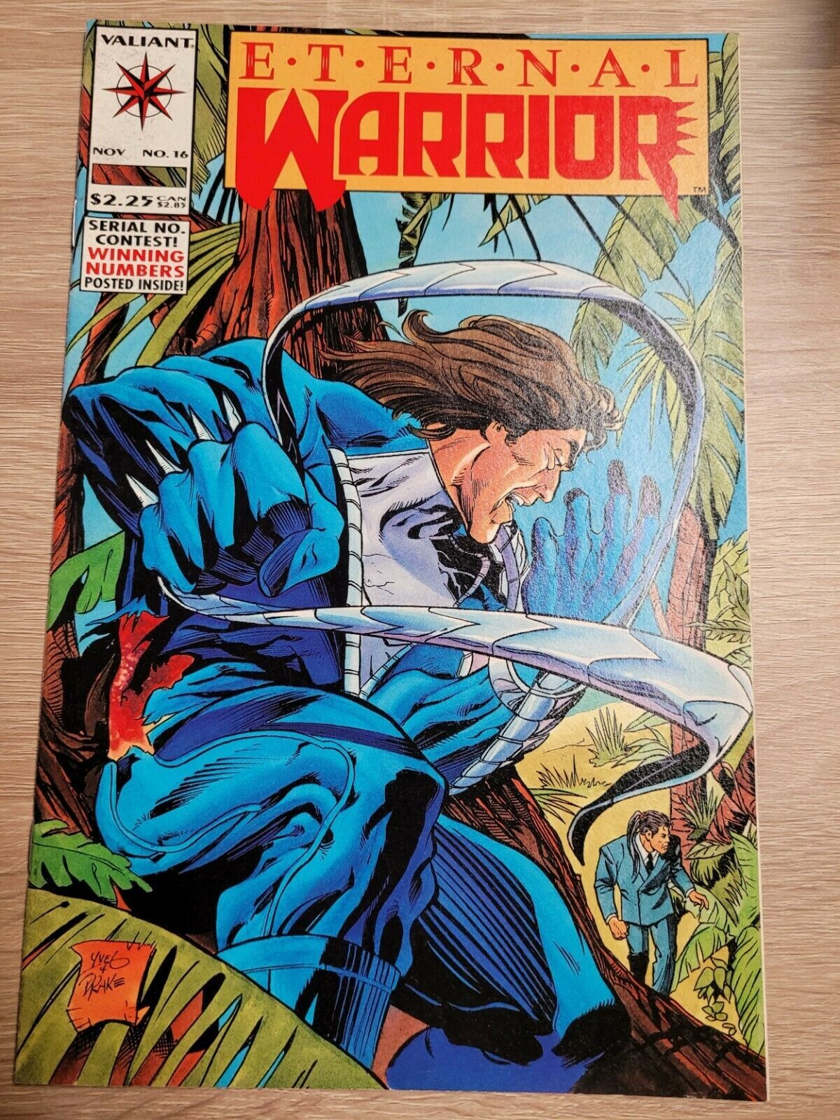 Eternal Warrior 16 1993 Fn Valiant Comic Comic Books Modern Age Valiant Eternal Warrior 8967