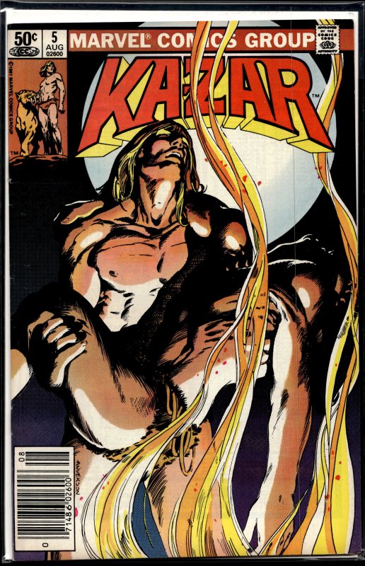 Ka-Zar the Savage #5 (1981) Ka-Zar