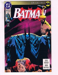 Batman #493 VF DC Comics Knightfall Comic Book Moench DE20