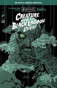 Creature From the Black Lagoon Lives Black & White Special #1 Cvr B Var