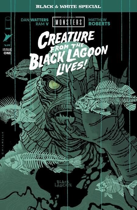 Creature From the Black Lagoon Lives Black & White Special #1 Cvr B Var