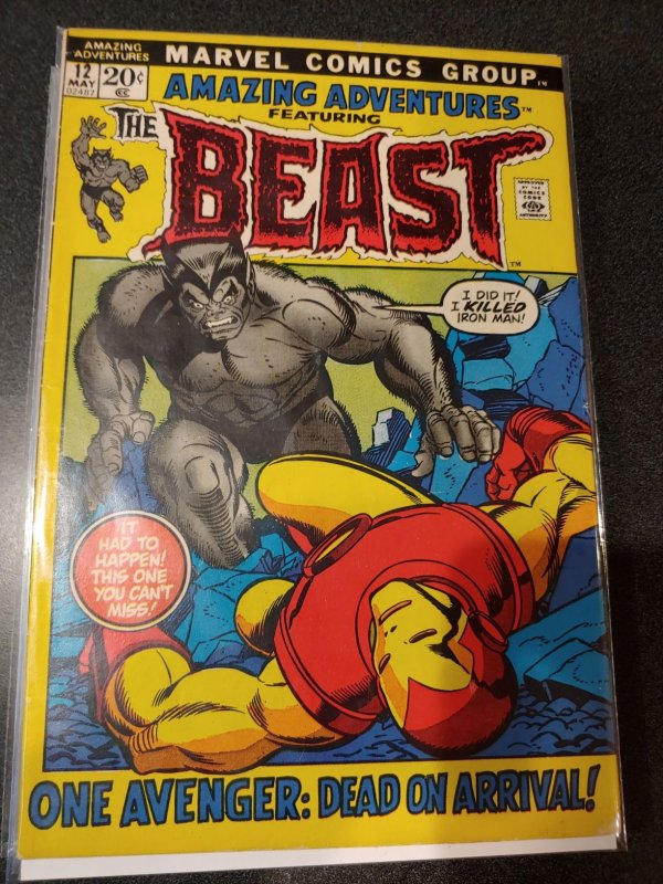 AMAZING ADVENTURES #12 BEAST/IRON MAN