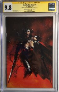 D.C., Dark Nights: Metal #2, Bulletproof Virgin, CGC 9.8, Signed 31/50, Look!