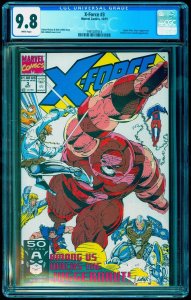 X-Force # 3 CGC 9.8 Marvel 1991 White Pages