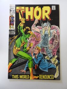 Thor #167 VF condition