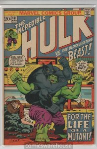 INCREDIBLE HULK (1962 MARVEL) #161 FN+ A11860