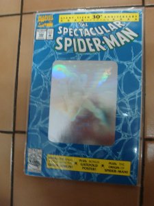 Spectacular Spider-Man #189 Silver Hologram 30th Anniversary Issue Giant-Size