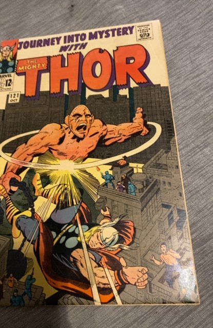 Journey into Mystery #121  (1965)absorbing man vs thor mod grade