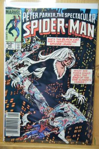 The Spectacular Spider-Man #90 (1984) First Black Cat!! HOT!!! Key Issue!