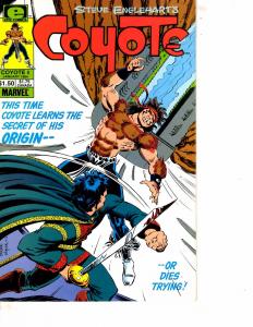 Lot Of 2 Comic Books Epic Coyote #2 4 MS20
