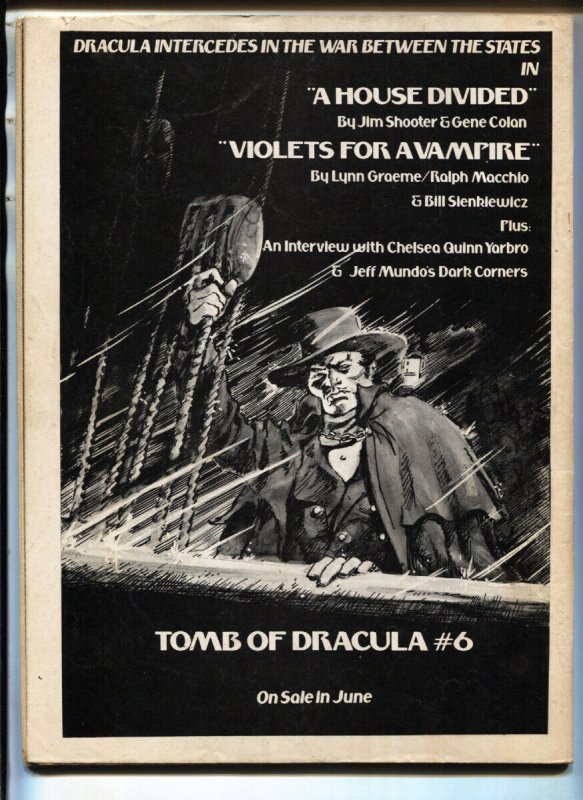 Tomb of Dracula #5--1980--Marvel- -vampire horror stories--Lilith Daughter--c...