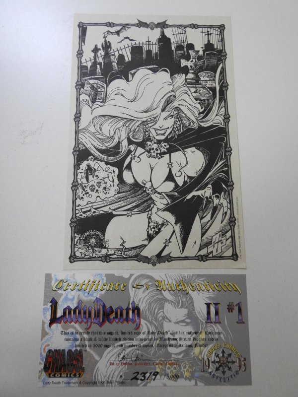 Lady Death: Between Heaven and Hell #1 (1995) VF/NM Condition! W/ Certificate!