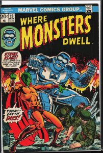 Where Monsters Dwell #20 (1973) Klagg