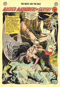 BRAVE AND THE BOLD - HAWKMAN #43 (Aug1962) 4.0 VG 1st MANHAWKS! KATAR HOL Origin