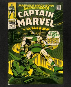Captain Marvel (1968) #3