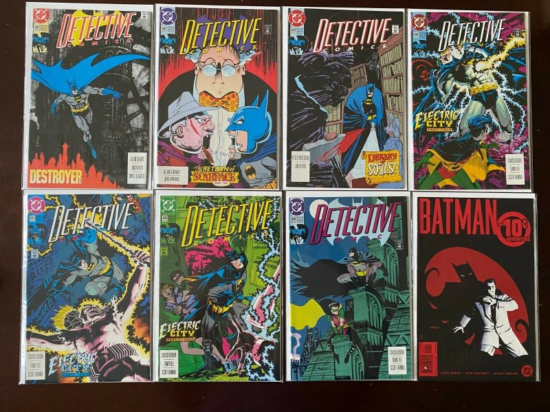 Detective Comics Lot 47 Diff #601-649+Bonus 8.0VF (1989-1992)