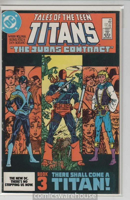 TALES OF THE TEEN TITANS (1984 DC) #44 VF+ A01644