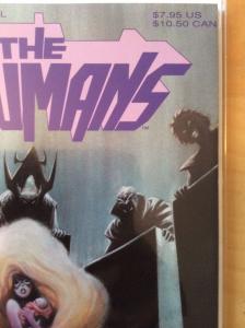 INHUMANS MARVEL GRAPHIC NOVEL, NM+ (9.4 - 9.6), 1ST PRINT, 1988, HTF, NOCENTI