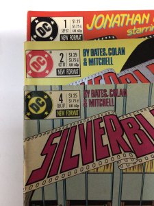 Silverblade #1, #2 & #4 (1987) DC Comics Lot of 3 bates colan Mitchell