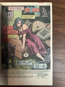 Batman #355 VF+ Never Scratch a Cat, Ed Hannigan Cover (DC 1983)