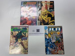 4 DC COMICS JLA No Justice #1 Europe #22 America Annual #7 Incarnation #6 87 KM5