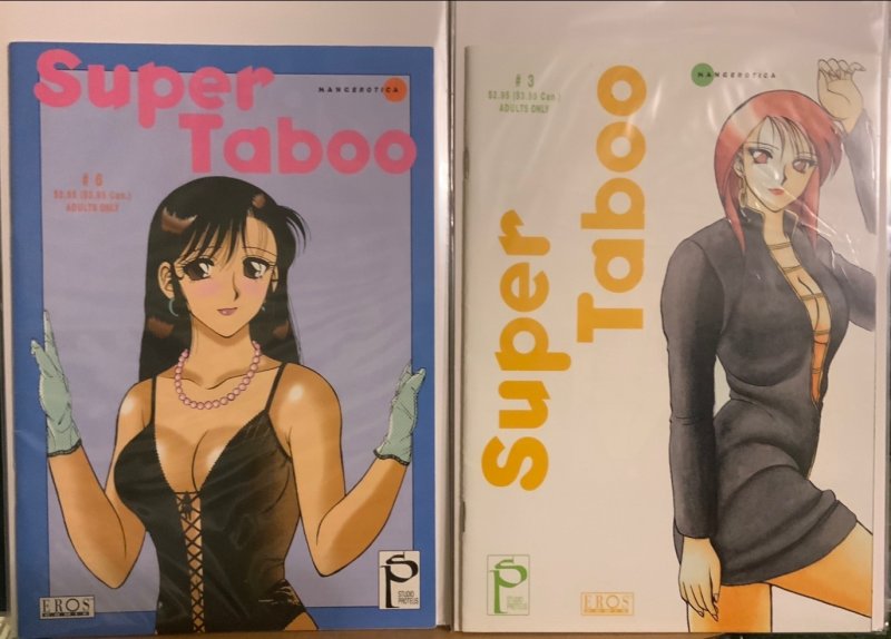 Super Taboo #1-#11 lot from VG to FN (1996) Eros Comics HTF