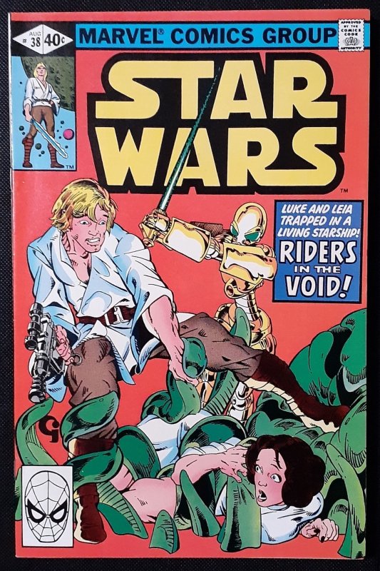 Star Wars #38 (1980) NM LEAH IN PLANT-BONDAGE! MICHAEL GOLDEN