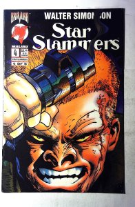 Star Slammers #4 (1995) Malibu Comics 1st Print Comic Book